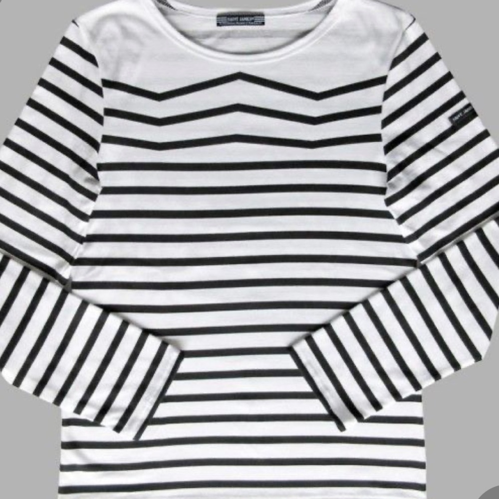 Saint James striped shirt